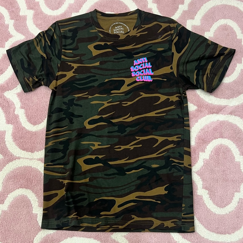 Anti Social Social Club camo tee